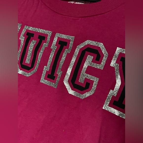 Juicy Couture Short Sleeve Shirt Pink Size XS - Picture 3 of 5